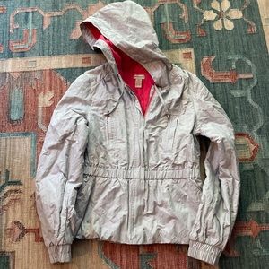 Anthropologie Elevenses lined rain jacket size 8 EUC